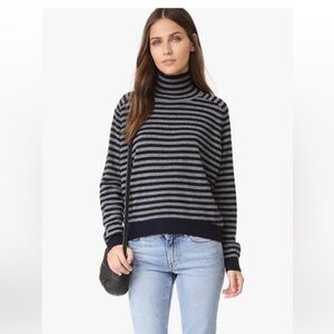 Vince striped turtleneck